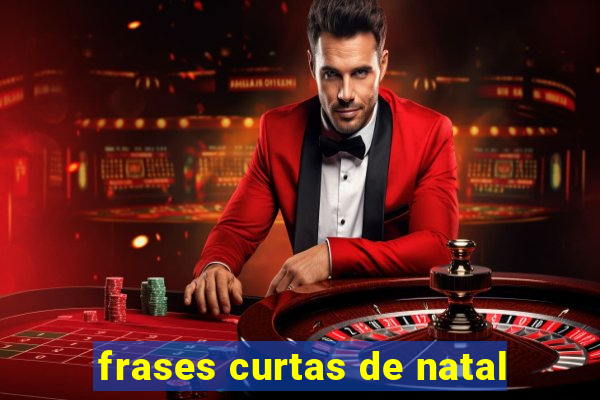 frases curtas de natal